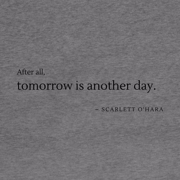 Tomorrow is another day by by Patricia White